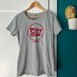 Russian River Brewing Pliny the Elder Graphic Tee - Gray with Red Logo